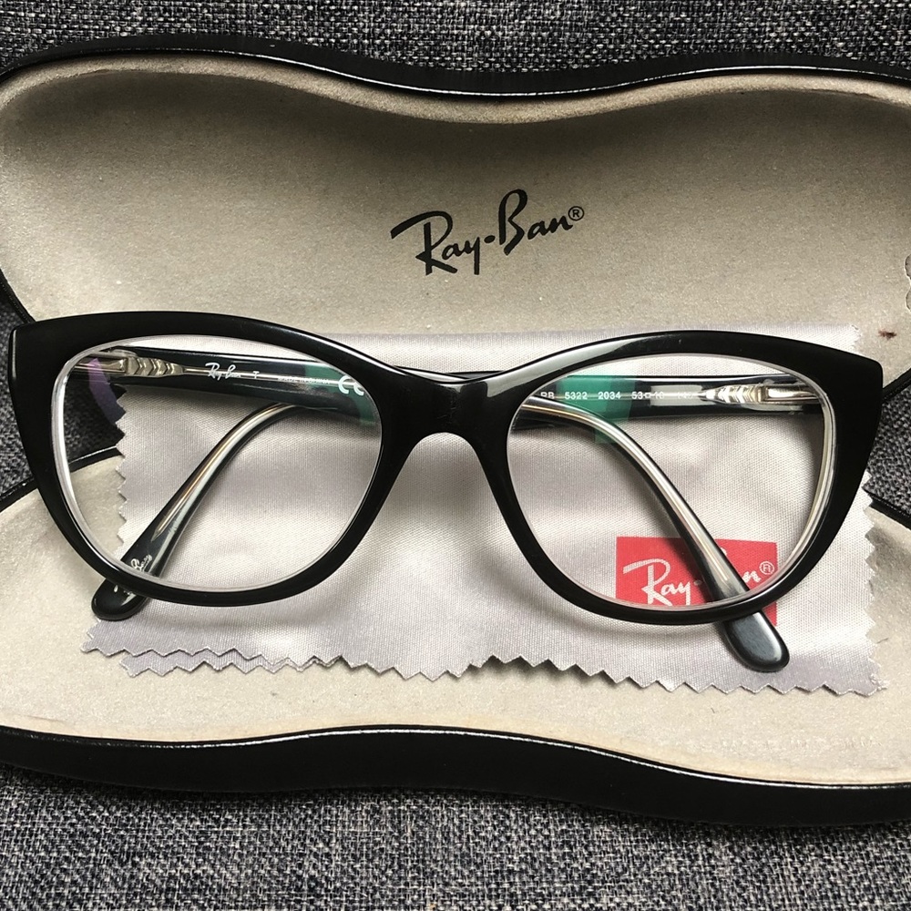 GUC Ray-Ban “Cat Eye” Glasses